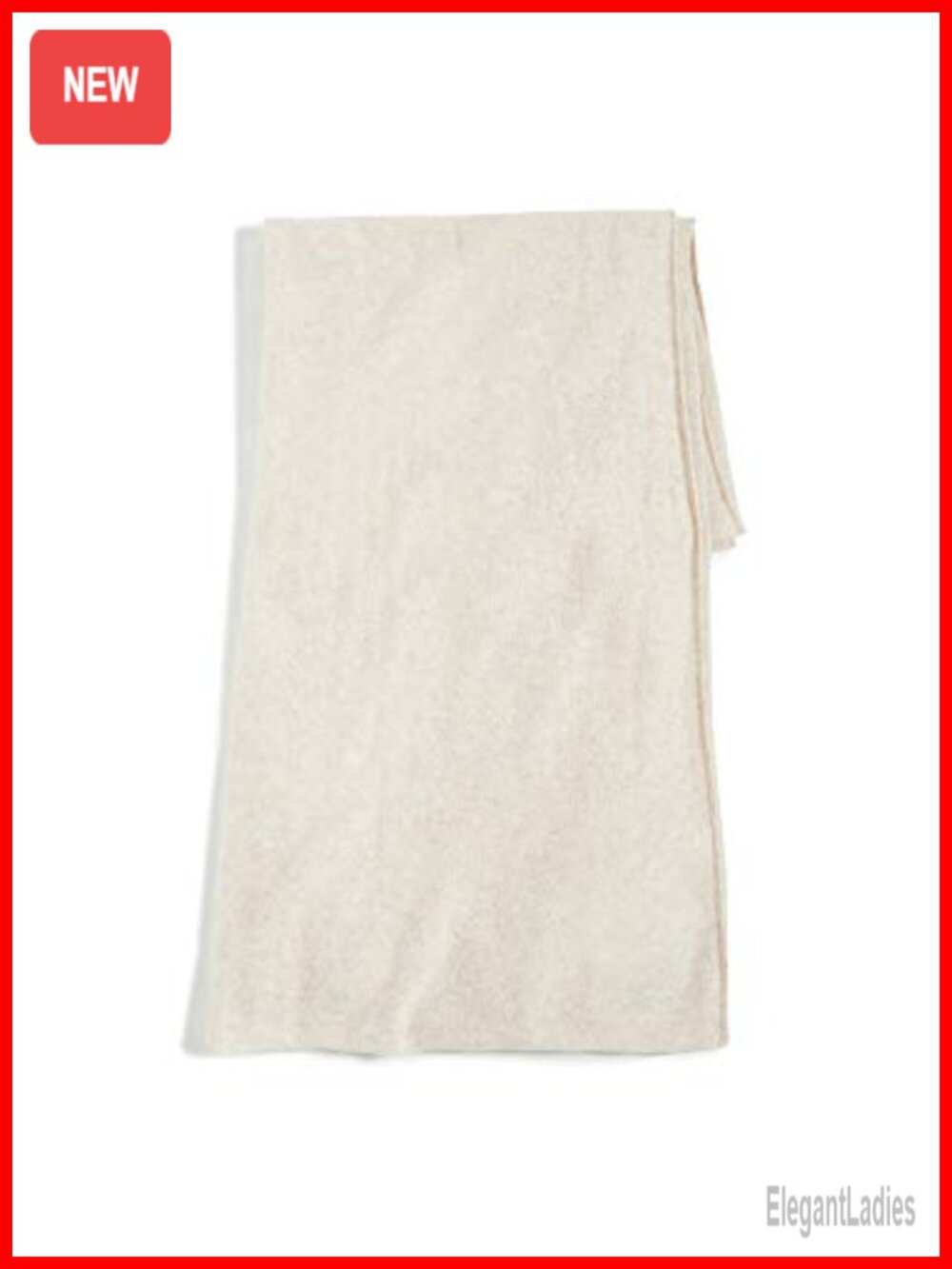 100% Cashmere Knit Throw Wrap Scarf Travel Layer